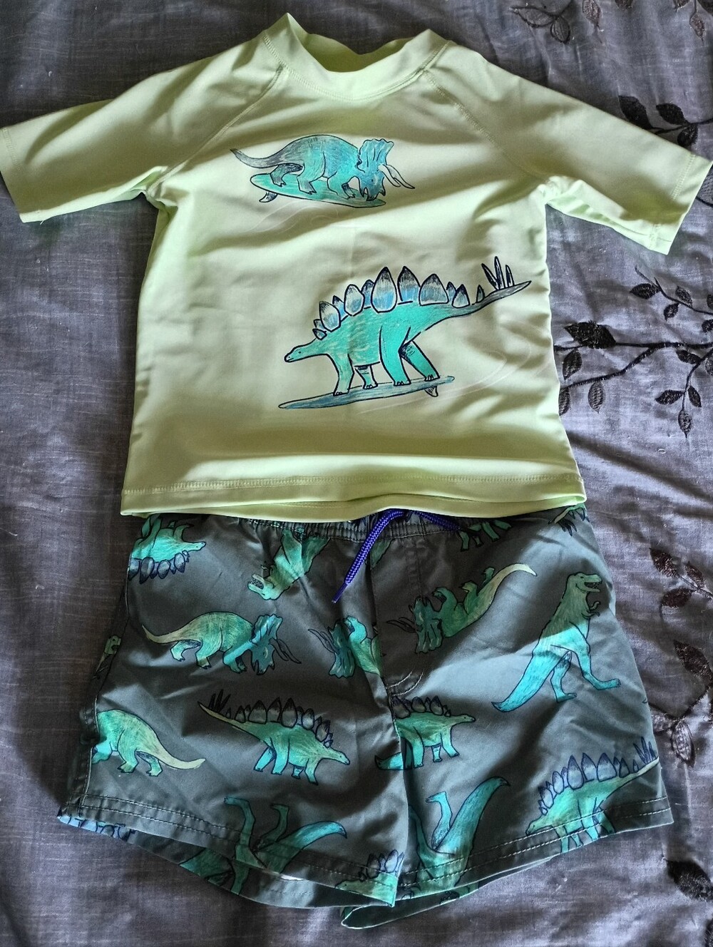 Rash Guard Swim Set Bundle 5T - Picture 5 of 6